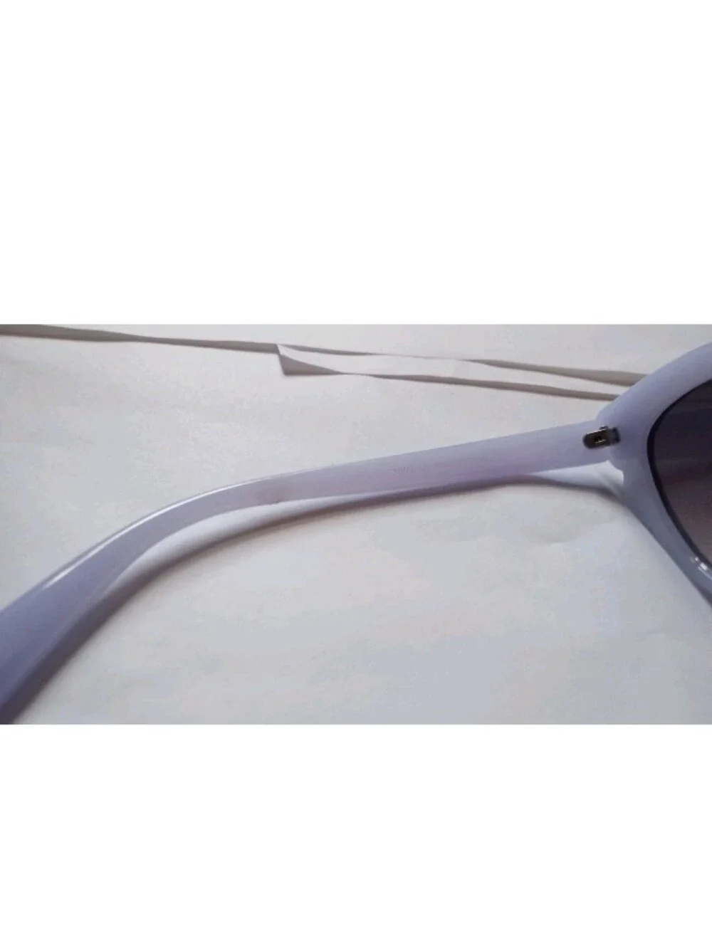 Women's Purple Cat Eye Sunglasses Plastic Frame Gradient Tinted Purple Lenses